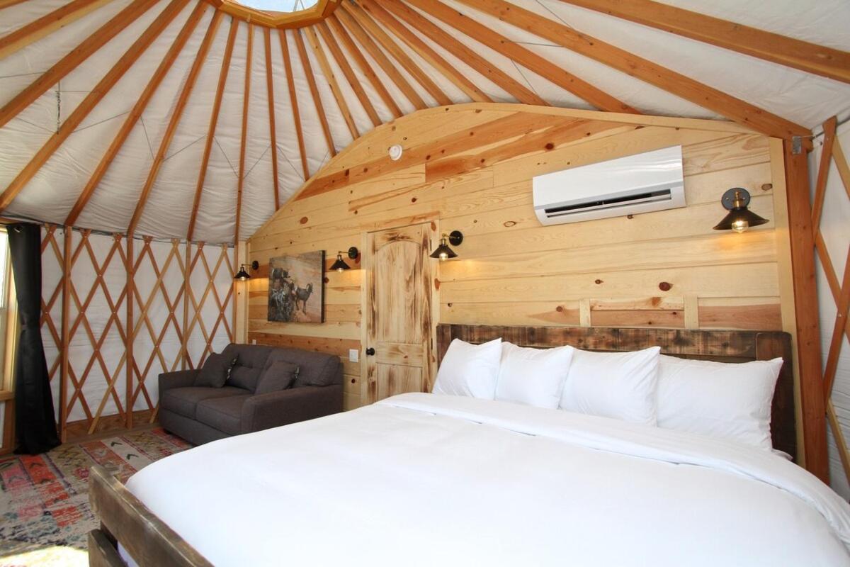 Yurt Overlook #01 With Ac And Private Bath King Suite Orderville Luaran gambar